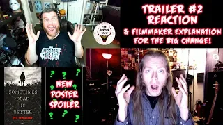 "Pet Sematary" 2019 Trailer #2 Reaction w/ Filmmaker Explanation Discussion