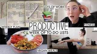 ULTRA PRODUCTIVE TO-DO LIST WEEK IN MY LIFE | FOLLOW MY SEVEN INTENSE DAYS