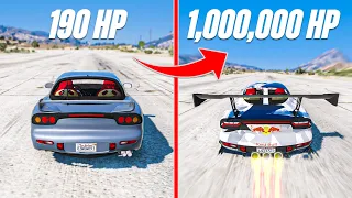 I Added 1,000,000 HP To My Drift Car