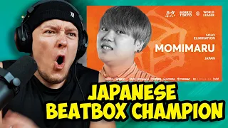 CHEZAME Reacts | momimaru 🇯🇵 | GRAND BEATBOX BATTLE 2023: WORLD LEAGUE | Solo Elimination