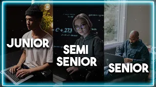 Programador JUNIOR vs SEMI-SENIOR vs SENIOR