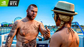 GTA V: 'Daddys Little Girl' Mission 8K RTX 3090 Ti - Maxed-Out Ultra Graphics Mod Gameplay!