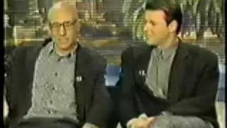 Patrick Stewart and Jonathan Frakes on Good Morning America 1987