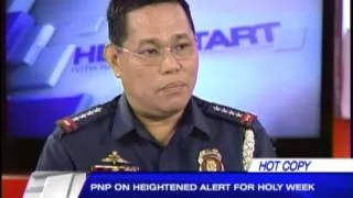 PNP chief says security for Holy Week in place
