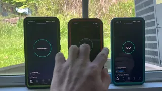 SPEEDTESTING - MORGANTOWN WV - AT&T SPRINT VERIZON- GREAT SPEEDS! 5G - LTE