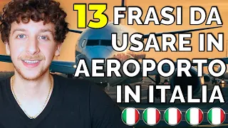 Le 13 Frasi Più Utili da Usare in Aeroporto in Italia (Sub ITA) | Imparare l’Italiano