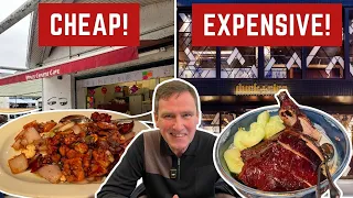 Reviewing CHEAP vs EXPENSIVE CHINESE FOOD!