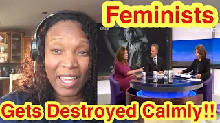 Jordan Peterson Calmly DISMANTLES Feminism infront of Two Feminists | Reaction (first time)