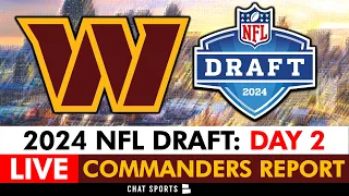 Washington Commanders NFL Draft 2024 Live (Rounds 2-3)