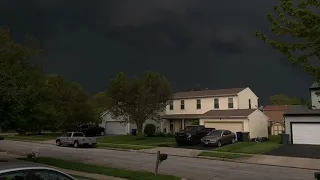 Extreme Severe Thunderstorm Rolling in (5/14/20)
