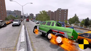 GTA 4 CRASH TESTING REAL CAR 142