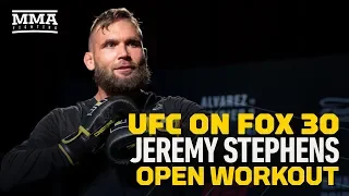 Jeremy Stephens UFC on FOX 30 Open Workout Highlights - MMA Fighting