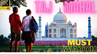 #Shorts Agara Taj Mahal Beautiful Amazing Video In 8k Ultra HD||Taj Mahal With Best Relaxation Music