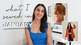 Everything I Made In January | Sewing My Handmade Wardrobe