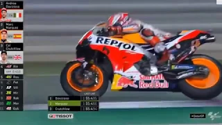 Marquez & Dovizioso Amazing Battle ; Highlight MotoGP Qatar 2019