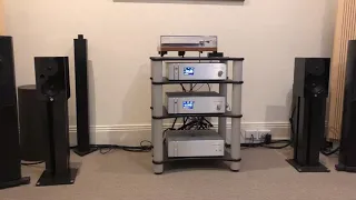 Complete Gold Note system on demo at Sound Gallery Melbourne