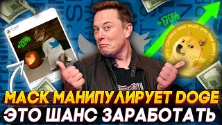 Илон Маск Манипулирует Dogecoin | криптовалюта твиттер | догикоин новости