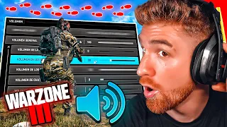 CAMBIA tu  EXPERIENCIA en WARZONE | mejores AJUSTES de SONIDO para PASOS y claridad