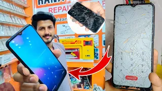 vivo Y20 Broken Glass Replacement.🔥How to solve Broken mobile touch glass.