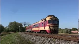 Дизель-поезд Д1-767 близ ст. Шяуляй / D1-767 DMU near Šiauliai station