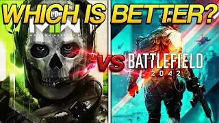 Which Is Better? COD MW2 vs. Battlefield 2042 Comparison (It's closer than you think...)