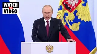 Putin claims Russia not seeking to revive Soviet Union