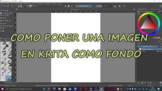 COMO PONER UNA IMAGEN EN KRITA | TUTORIAL ESPAÑOL