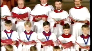 York Minster Choir : 'Good King Wenceslas'  1995