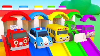 Finger Family Dance Party, Baby Shark | Fun Cars Cartoons For Kids | Nursery Rhymes & Baby Songs