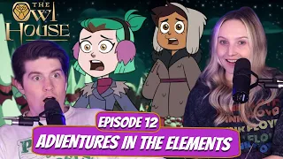 LUZ FINDS THE ICE GLYPH! | The Owl House Couple Reaction | Ep 12 "Adventures in the Elements”