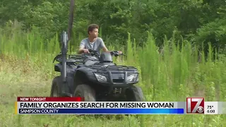 Family, community searches for missing Sampson County woman; husband in custody