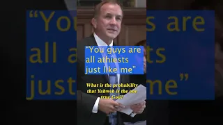 #shorts "You are all atheists" - Dr Michael Shermer at the Oxford Union