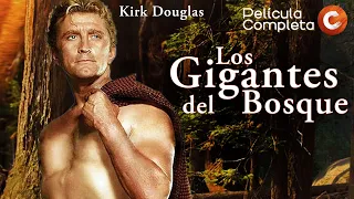 CINE CLÁSICO EN ESPAÑOL: Los Gigantes del Bosque (1952) | Kirk Douglas | Película Completa