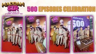 Maddam Sir celebrates 500 episodes with a cake cutting ceremony on set | Maddam Sir