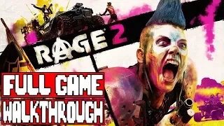 RAGE 2 Full Game Walkthrough - No Commentary (#Rage2 Full Game Playthrough)