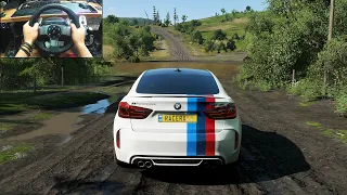 BMW X6 M 900HP OFF-ROAD - Forza Horizon 4 | Logitech g27/g29 4K HDR Gameplay