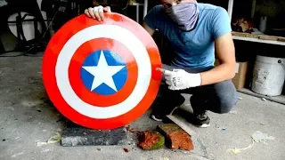 Homemade Heavy Duty Captain America SHIELD !?