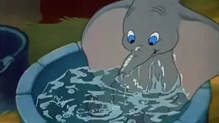 Dumbo takes a Bath