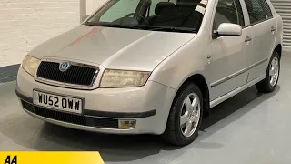 2002 SKODA FABIA ELEGANCE  AUTO 1.4 PETROL 5 DOOR 70k FULL MOT