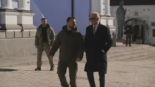 President Biden makes secret visit to Ukraine to affirm US commitment