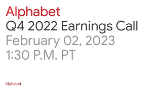 Alphabet 2022 Q4 Earnings Call