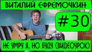 #30 Виталий Ефремочкин - Не умру я, но буду жить истиной Твоей (видеоурок)