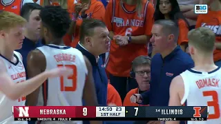 Illinois vs Nebraska | 2024.2.4 | NCAAB Game