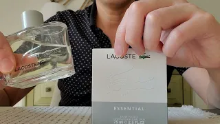 Lacoste Essential in depth review, a 9/10 rating scent.