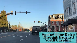 Spring Time Drive Through Brevard, North Carolina |COME WITH ME|