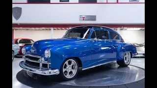 1950 Chevrolet Fleetline Restomod Walk Around, Startup, Exhaust | For Sale at GT Auto Lounge