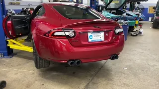 Jaguar XKR 5.0 SC Straight Piped