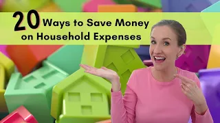 20 *Easy* Frugal Ways to Save Money on Household Expenses | Frugal Living | Jennifer Cook