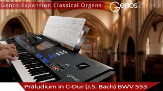 YAMAHA Genos 2 Präludium in C-Dur (J.S. Bach) BWV 553