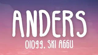 01099 & Ski Aggu - Anders (Lyric Video)